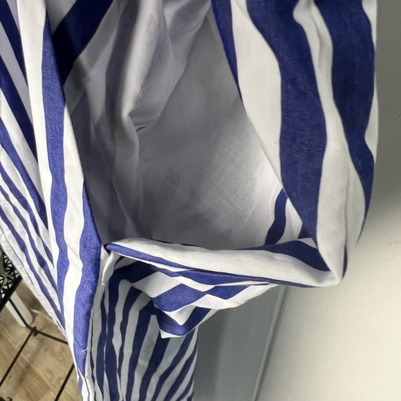 J. Crew Striped Halter Wide Leg Jumpsuit size 4 - Picture 6 of 16